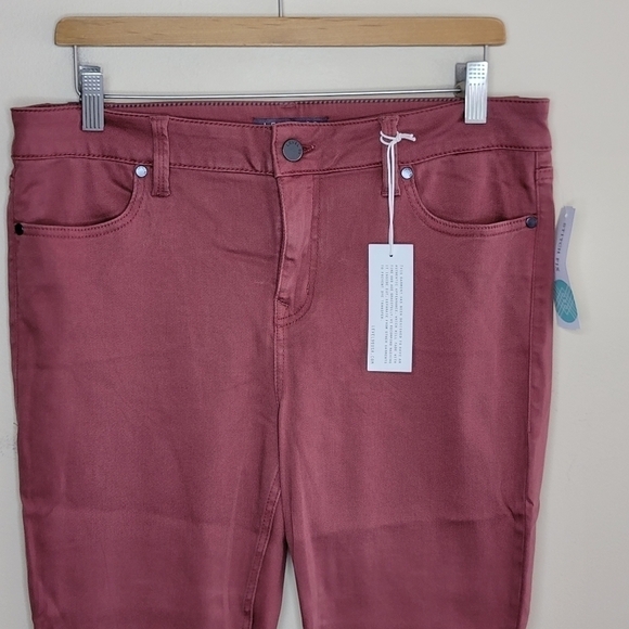 NWT Stitch Fix Level 99 | Primrose Skinny Jeans in Red Size 32 - Picture 2 of 6